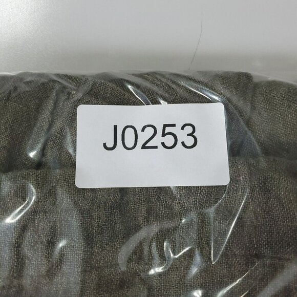 J. Jill Womens Cardigan Size L Tie Front Linen Pleat Sleeve Green Coverup Beachy - Picture 10 of 10